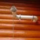 Coaxial pipe sa gas boiler