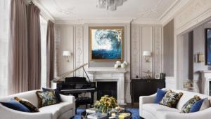 Dnevna soba u klasičnom stilu: pregled trendova, fotografije dovršenog dizajna