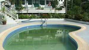 Desinfektionsmittel und Methoden zur Poolpflege mit eigenen Händen Mittel zur Reinigung eines Schwimmbades in der Datscha