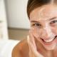 Tiefenreinigung der Gesichtshaut Vorbereitung der Haut